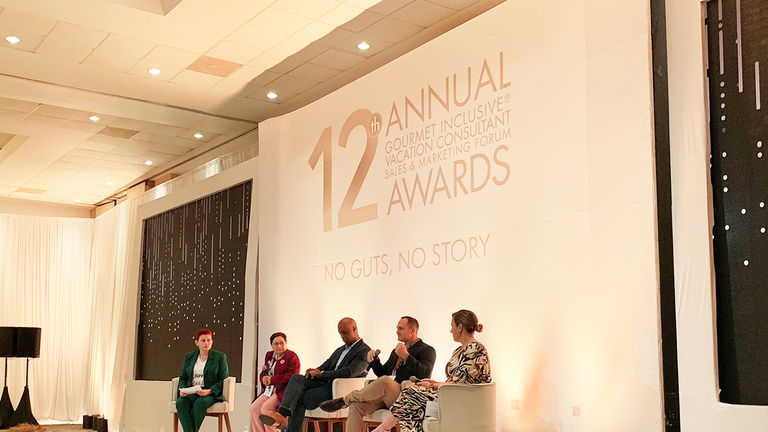 Karisma’s Sales & Marketing forum featured a panel with executives from Grupo Lomas Travel, Viacom International, Margaritaville and Karisma.