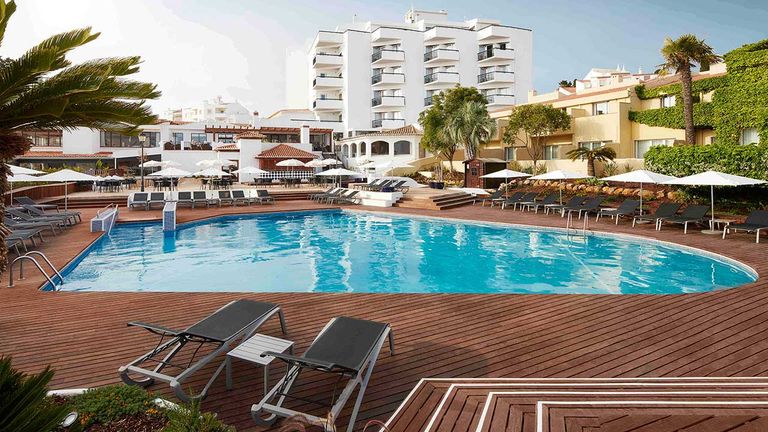 Visitors can lounge by the pool and soak up the sun at the newly renovated Tivoli Lagos Algarve.