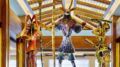 The lobby of the Barcelo Maya Beach Resort // © 2014 Barcelo Hotels and Resorts 3
