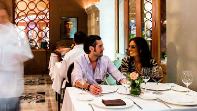 The restaurant at Rosas & Xocolate hotel is considered one of the best in Mexico. // © 2016 Yucatan Secretary of Tourism 2