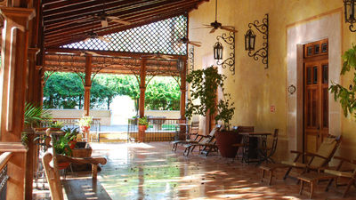 Hacienda Xcanatun will be the venue for a chamber music performance series. // © 2017 Maribeth Mellin