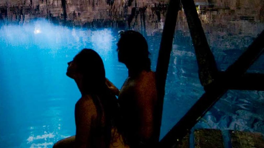 Mexico's Route of Cenotes takes visitors to interesting underground caves and grottos. // © 2013 CanCun Travel 2