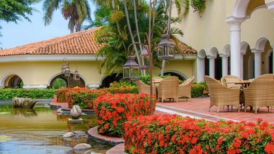 The adults-only, 80-room Casa Velas in Puerto Vallarta is designed to resemble a Spanish hacienda.// © 2014 Casa Velas