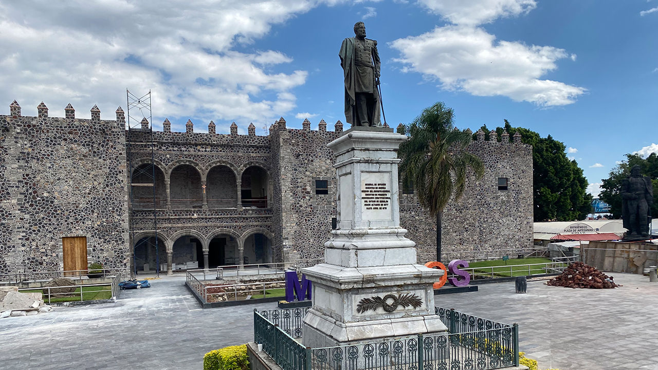 Cuernavaca’s Palacio Cortes was built by conquistador Hernan Cortes and is Mexico’s oldest preserved colonial government building.