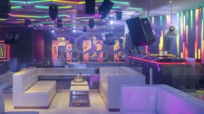 Noir nightclub at Moon Palace Golf & Spa Resort // © 2015 Palace Resorts