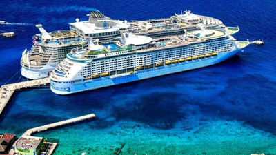 The country’s busiest ports included Cozumel, Mahahual/Costa Maya and Cabo San Lucas.