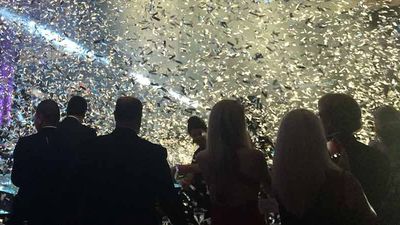 Palace Resorts’ awards gala honored 300 top producers at Moon Palace Arena in Cancun. // © 2015 Emma Weissmann