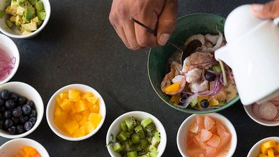 Ceviche is a popular dish at Ramona restaurant at Nizuc Resort & Spa. // © 2016 Nizuc Resort & Spa