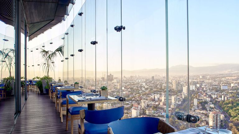 Mexico City has a variety of hotels with unique culinary offerings.