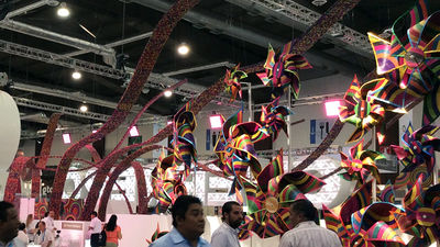 Tianguis' grand exhibition center hosted more than 550 exhibitors at its "Imperial World Expo.” // © 2015 Emma Weismann