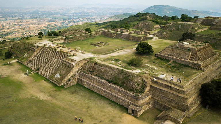 More people are visiting off-the-beaten-track spots, such as Monte Alban in Oaxaca.