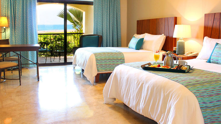 Many guestrooms at Estrella del Mar have ocean views.