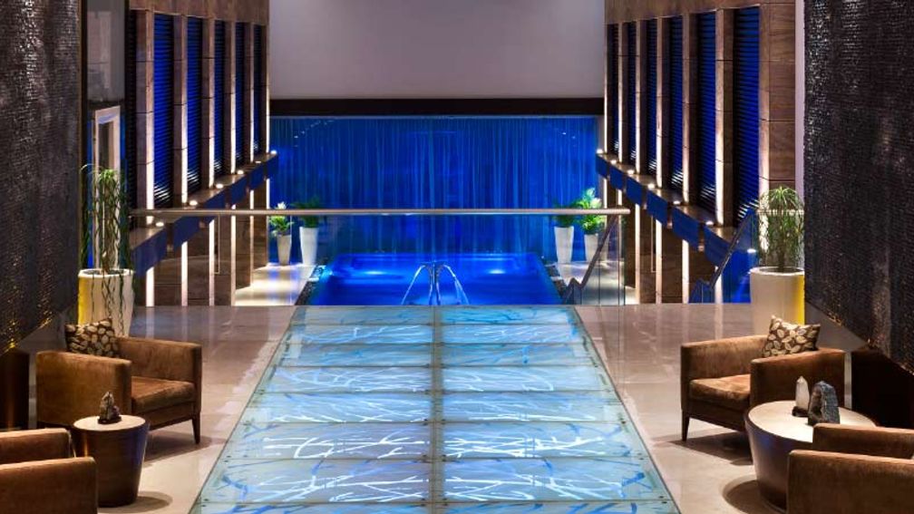 The resort’s 40,000-square-foot Gem Spa // © 2015 Fiesta Americana Grand Coral Beach Cancun 2