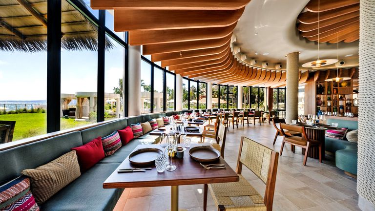 Agua Madre by Chef Nicolas Cano is the hotel’s signature restaurant.