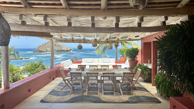 Careyes features 40 hillside casitas, each with a distinctive style