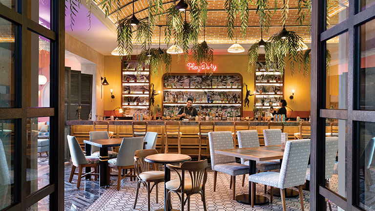 La Mejorada is a new bar off the lobby.