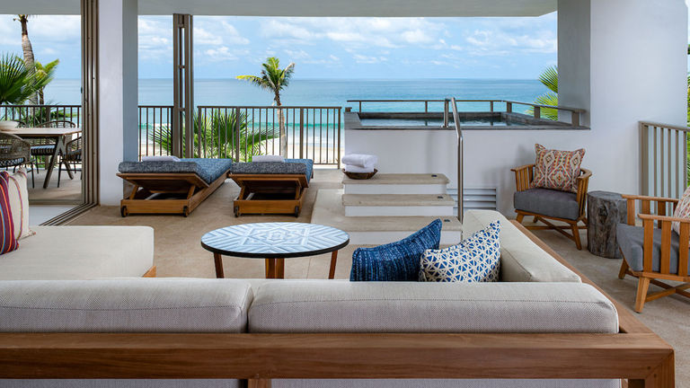 Conrad Punta de Mita has suites that are ideal for families.