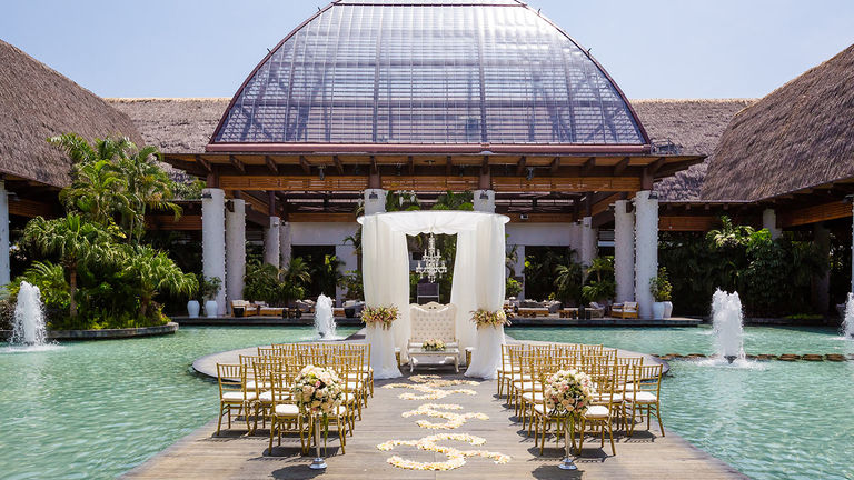Vidanta Nuevo Vallarta has a wide variety of venues for wedding ceremonies.