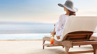 The all-inclusive Casa Velas Puerto Vallarta offers clients a relaxing escape.