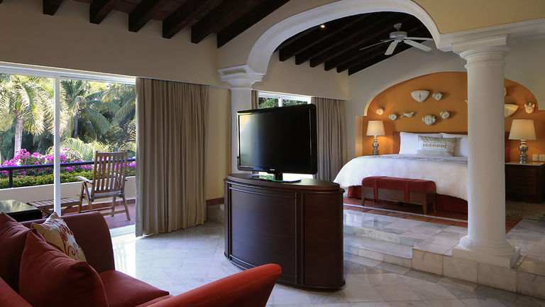 The four-bedroom Presidential Suite can host up to eight guests.