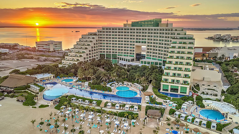 Live Aqua has pools and a white-sand beach.