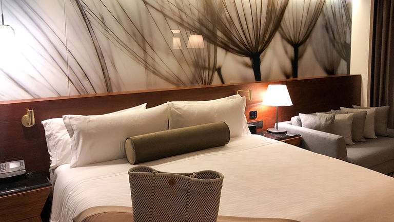A suite at Live Aqua Beach Resort Cancun