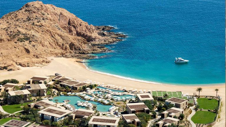 The resort offers pools, a swimmable beach, three restaurants, an expansive spa, an adventure operator, a kids’ club and more.