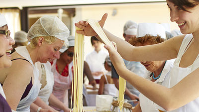 During Trafalgar’s Flavors of Italy tour, guests will participate in a cooking class. // © 2016 Trafalgar 2