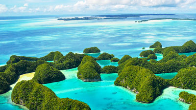 Palau’s Rock Islands will lure adventurers. // © 2017 iStock