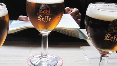 Travelers will stop by a popular beer bar in Bruges on their biking tour of Belgium. // © 2015 Experience Plus