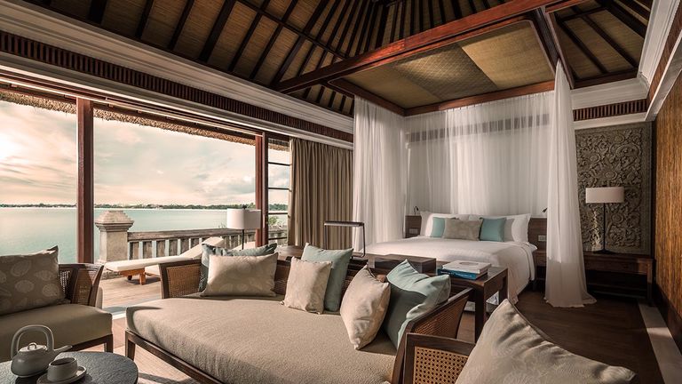 Those looking for tranquility and ample amenities will love the new 14,000-square-foot Imperial Villa at Four Seasons Resort Bali at Jimbaran Bay.