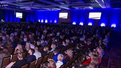 About 2,200 travel advisors and suppliers attended Dorsey’s keynote during Signature’s annual sales conference in Las Vegas.