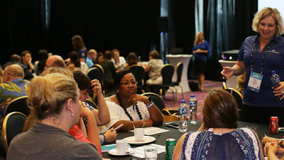Agent “think talks” made their debut at this year’s summit and explored a variety of topics, such as group engagement. // © 2017 The Mark Travel Corporation