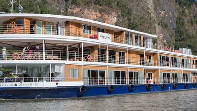 Avalon Myanmar was built to sail the less-traveled northern part of the Irrawaddy River. // © 2016 Avalon Waterways 2