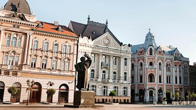 Passengers have free time to explore port cities, such as Novi Sad, Serbia. // © 2016 iStock 2