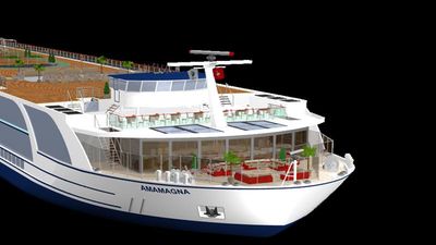 AmaMagna will be the largest river vessel in Europe. // © 2017 AmaWaterways