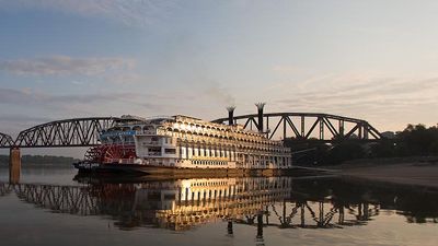 The river cruise line is reporting double the bookings over last year. // © 2016 American Queen Steamboat Company
