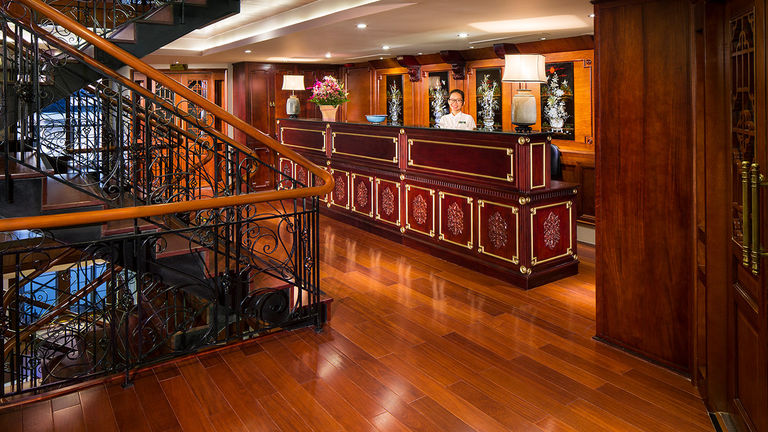 Clients will find French Colonial decor onboard AmaDara.