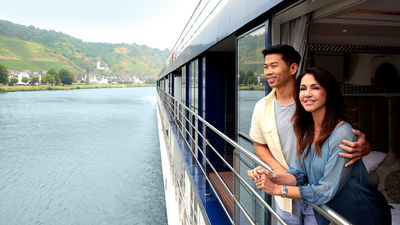 Guests can enjoy beautiful views onboard AmaPrima.
