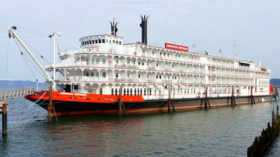 American Empress has capacity for 221 passengers.