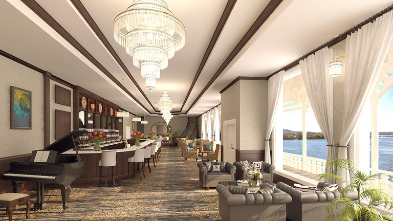 The Grand Lobby on American Countess.