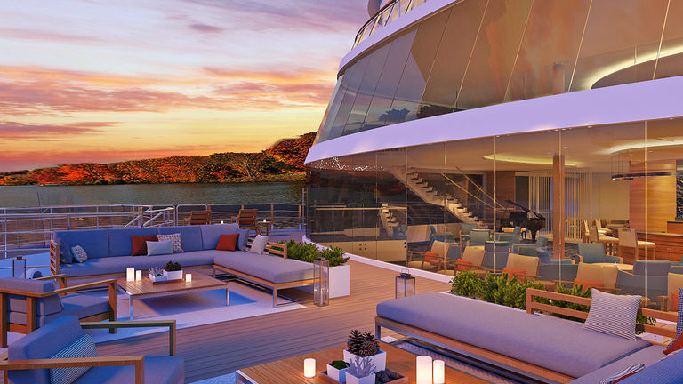 Viking Mississippi will feature bow seating and an Explorers’ Lounge.