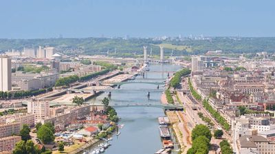 Rouen, France, is one stop on Uniworld Boutique River Cruises’ Parisian Winter Holiday itinerary. // © 2014 Thinkstock