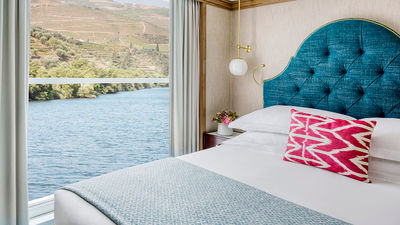 Uniworld's S.S. Sao Gabriel was specifically designed for the Douro River.