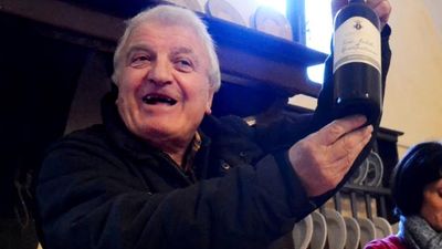 Adamo Pallecchi has worked for Contucci — famous for its Vino Nobile di Montepulciano — for more than 50 years.  // © 2013 Mindy Poder 3