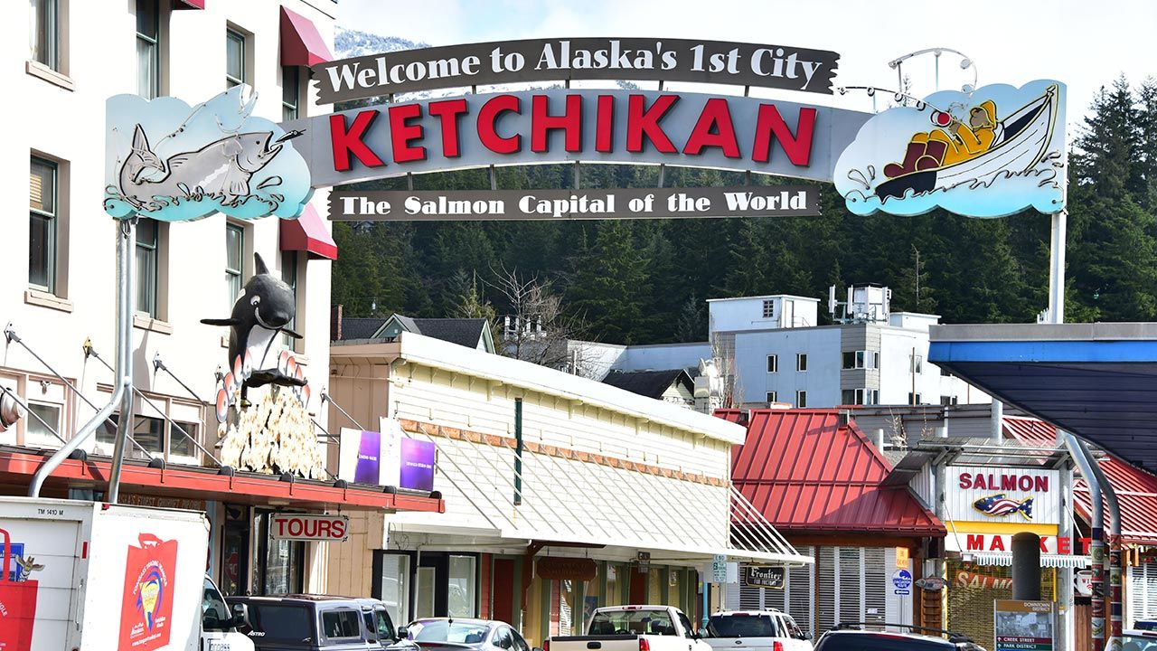 Ketchikan can get up to 12 feet of rain per year.