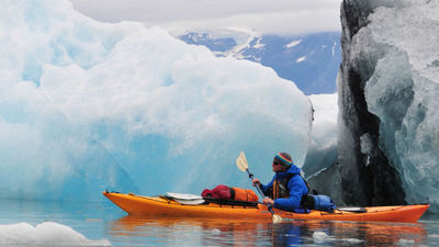 Many of Alaska’s waterways are calm enough for kayakers of all levels. // © 2015 Christopher Batin 3