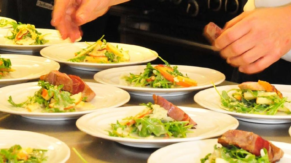 Chef Cris Rosemond prepares dinner at Talkeetna Alaskan Lodge. // © 2015 Christopher Batin 3