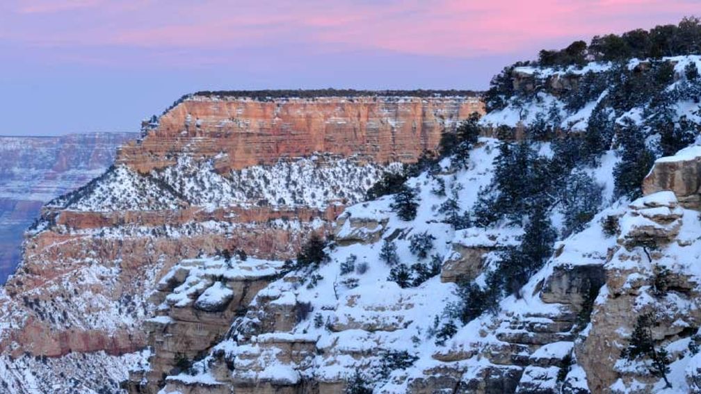 The Grand Canyon is quite photogenic during winter // © 2016 aimintang 2