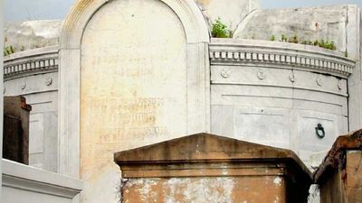 Saint Louis Cemetery 1 is New Orleans’ oldest and most famous cemetery. // © 2014 Creative Commons: MIm 3